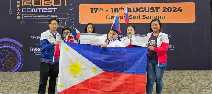 Pinoy Talents Dominate 2024 World Robot Contest Super AI Super Track Race in Malaysia