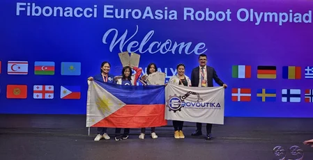 Team PH's Sibling Duo Bags Multiple Awards in the Fibonacci International Robot and Math Olympiad Competition in Antalya, Turkey