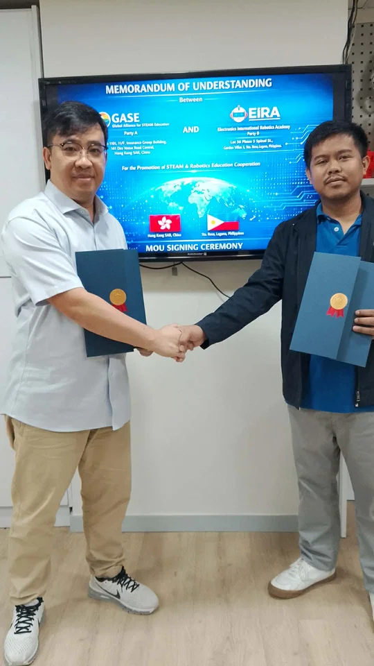 Robot Institute of Hong Kong and EIRA Forge Global Partnership to Advance STEAM Education