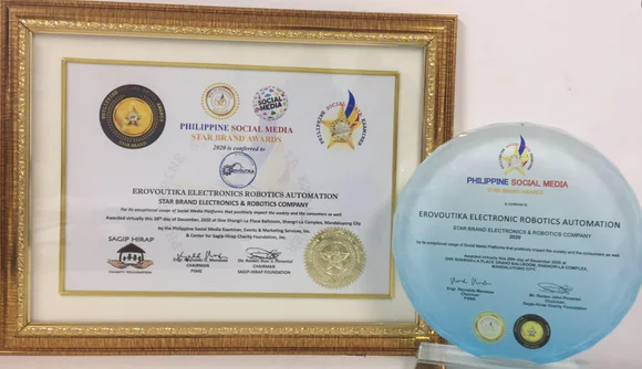 Erovoutika Earns Prestigious Social Media Award Recognition