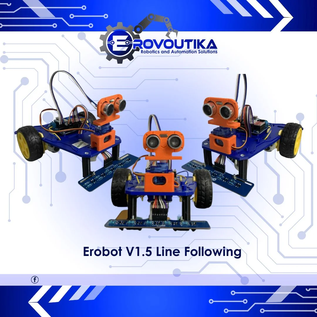 EROBOT VERSION 1.5 Basic Line Following