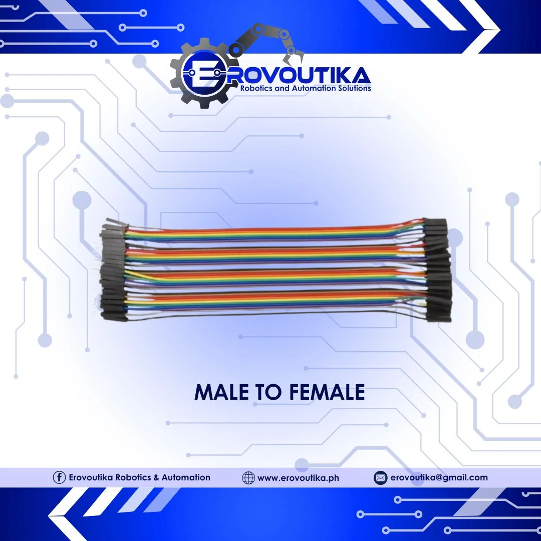EROVOUTIKADupont Line 10cm/20cm/30cm Male to Male, Female to Male, Female to FemaleJumper Wire Dupo