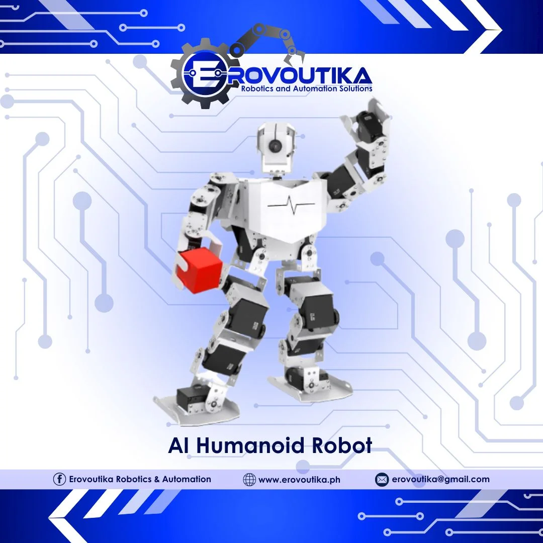 Humanoid Robot with Vision AI & Voice Interaction, Educational Programming Kit, Supports Arduino, Sc