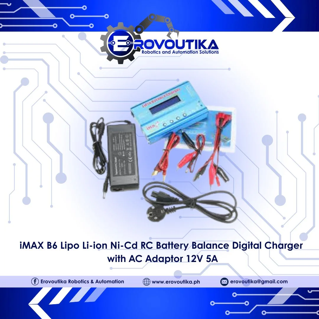 iMax B6 Lipo Li-ion Ni-Cd RC Battery Balance Digital Charger with AC Adoptor 12V 5A