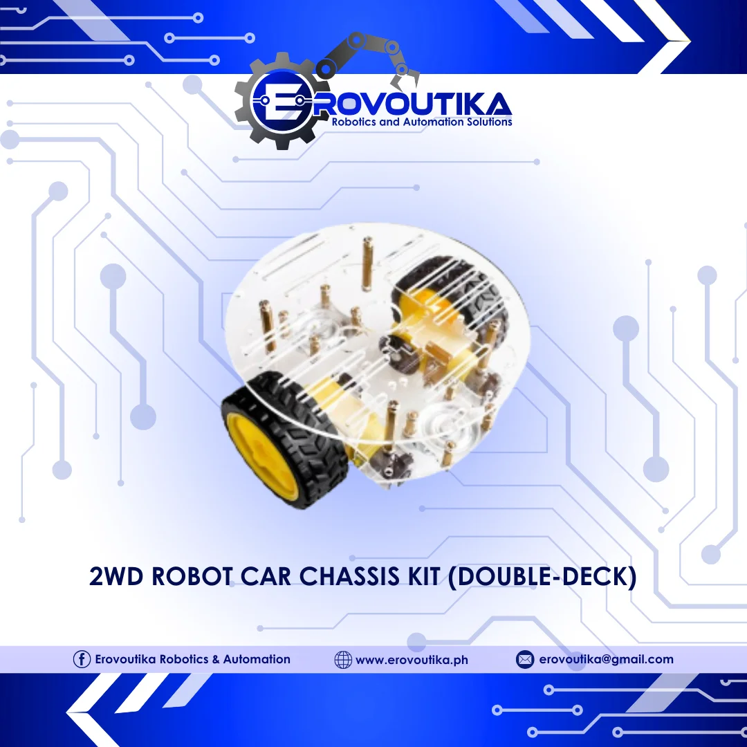 2WD Robot Car Chassis Kit (Double-Deck)