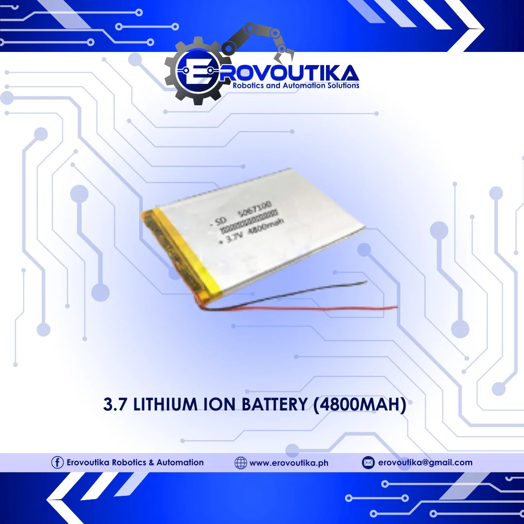 3.7 Lithium Ion Battery (4800mAh)