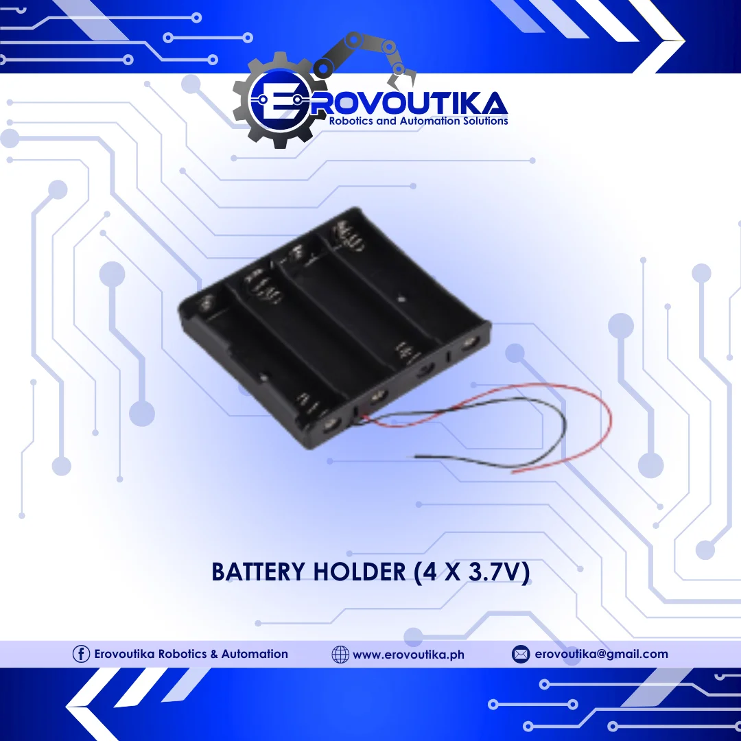 Battery Holder (4 x 3.7v