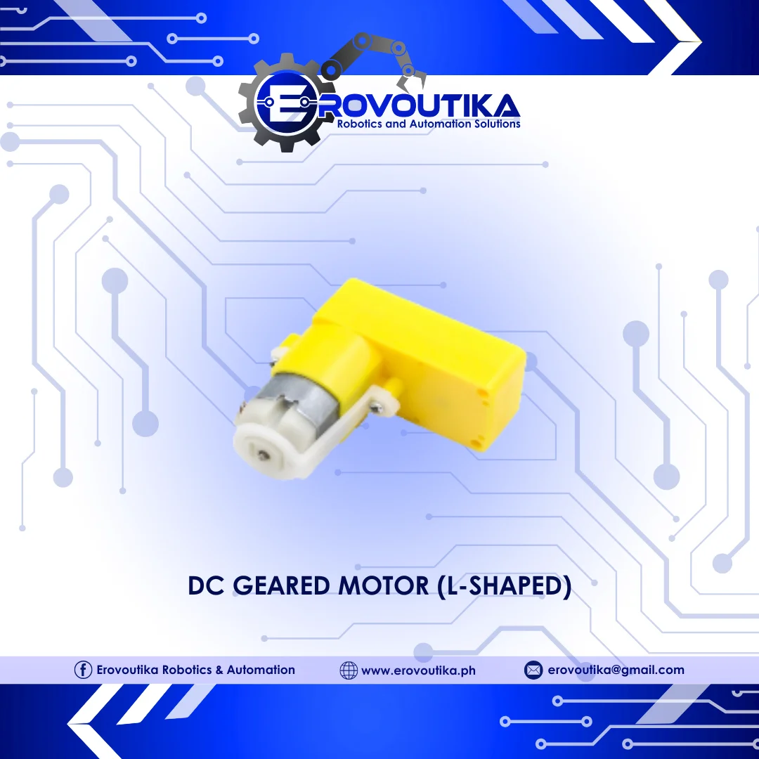 DC Geared Motor (L-Shaped)