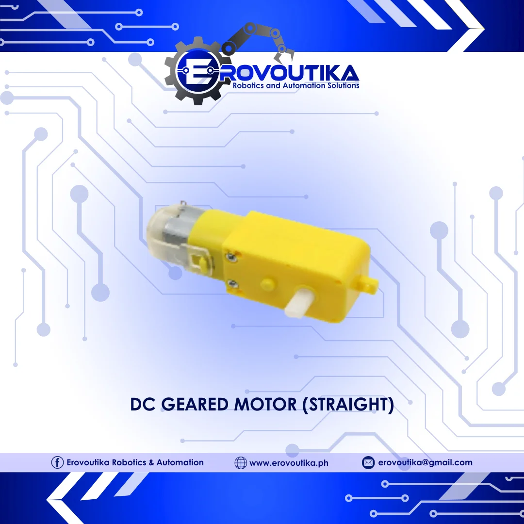DC Geared Motor (Straight)