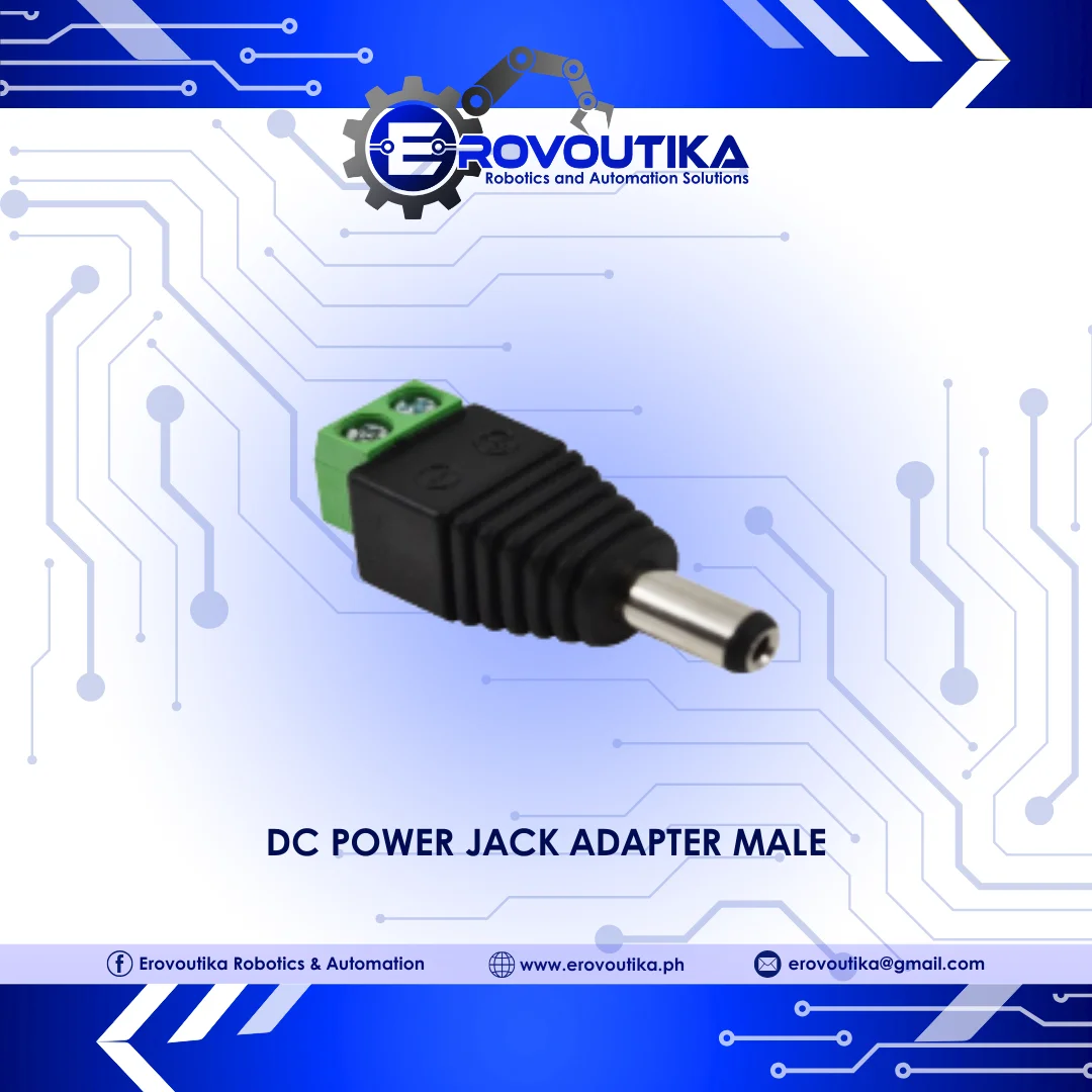 DC Power Jack Adapter Male
