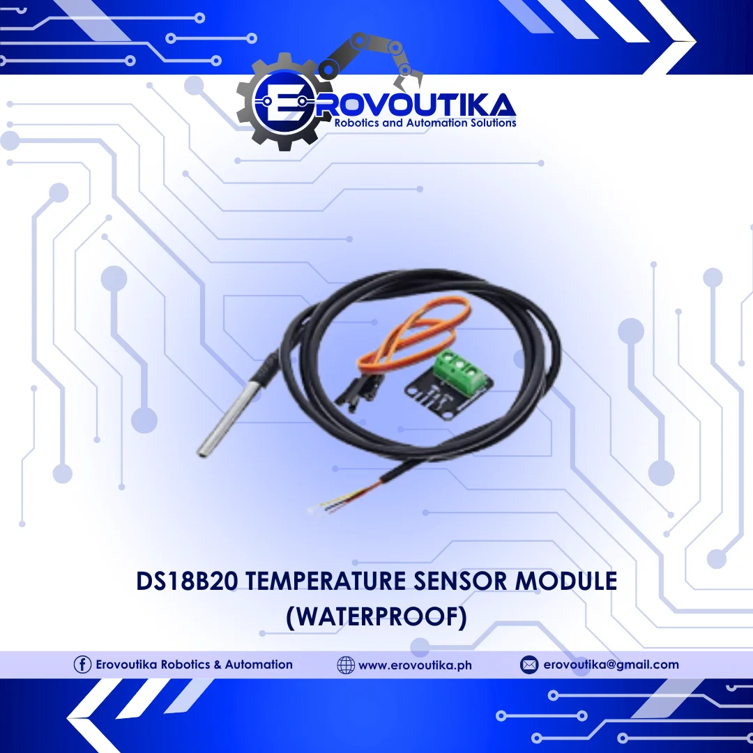 DS18B20 Temperature Sensor Module (Waterproof)