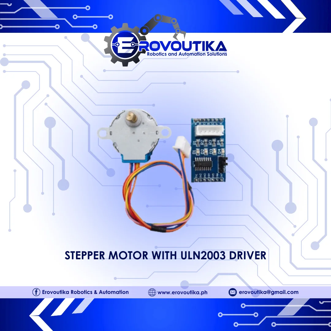Stepper Motor with ULN2003 Driver