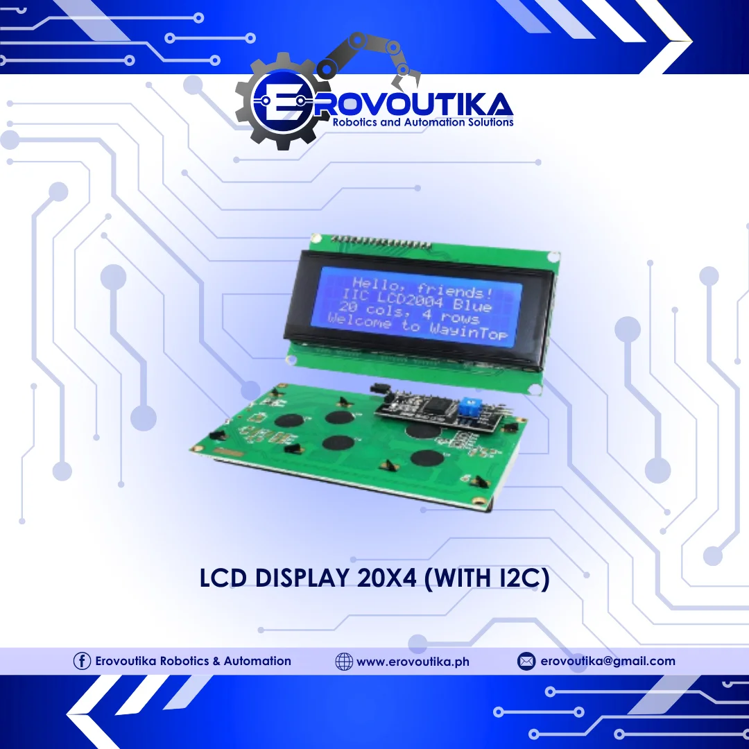 LCD Display 20x4 (with I2C)