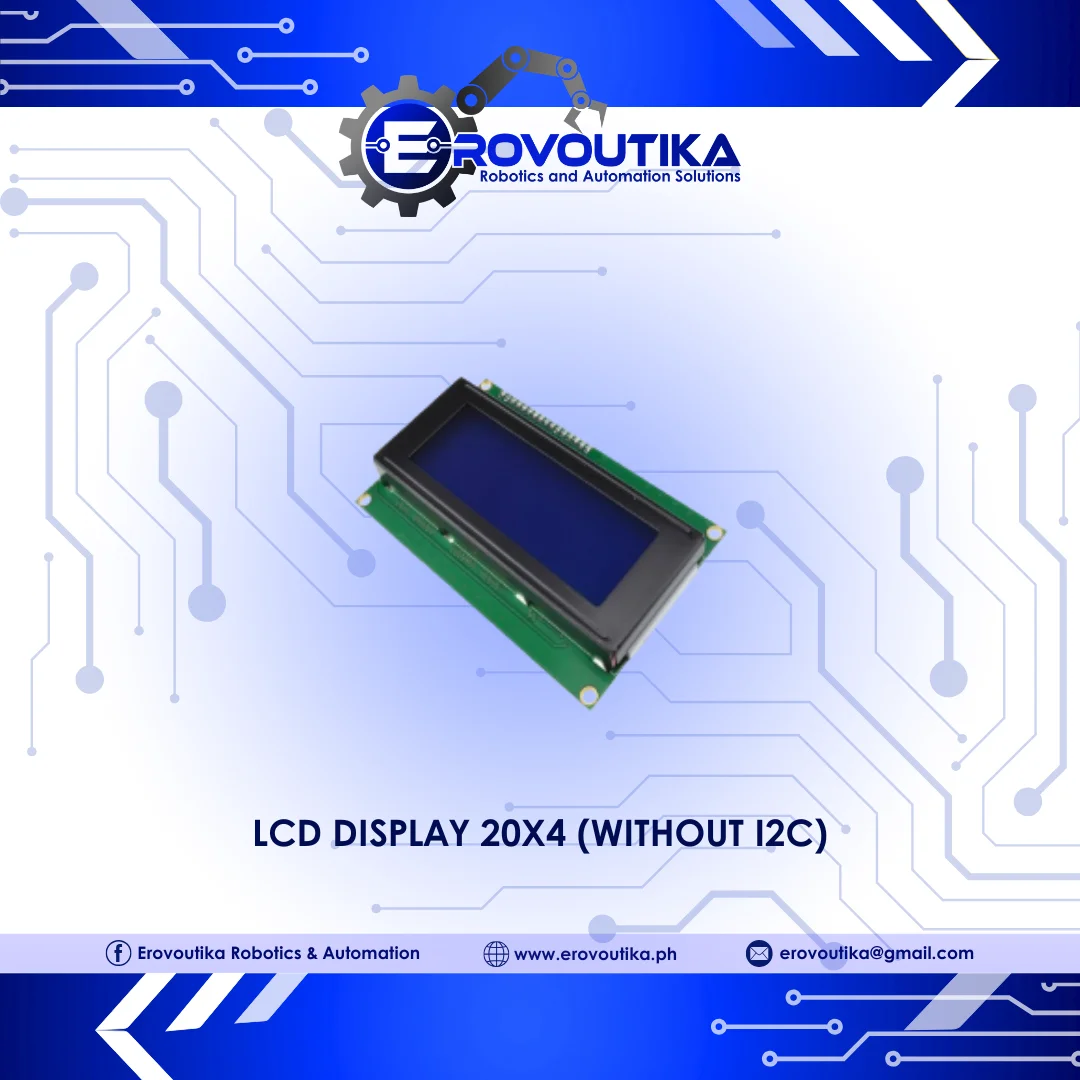 LCD Display 20x4 (without I2C)