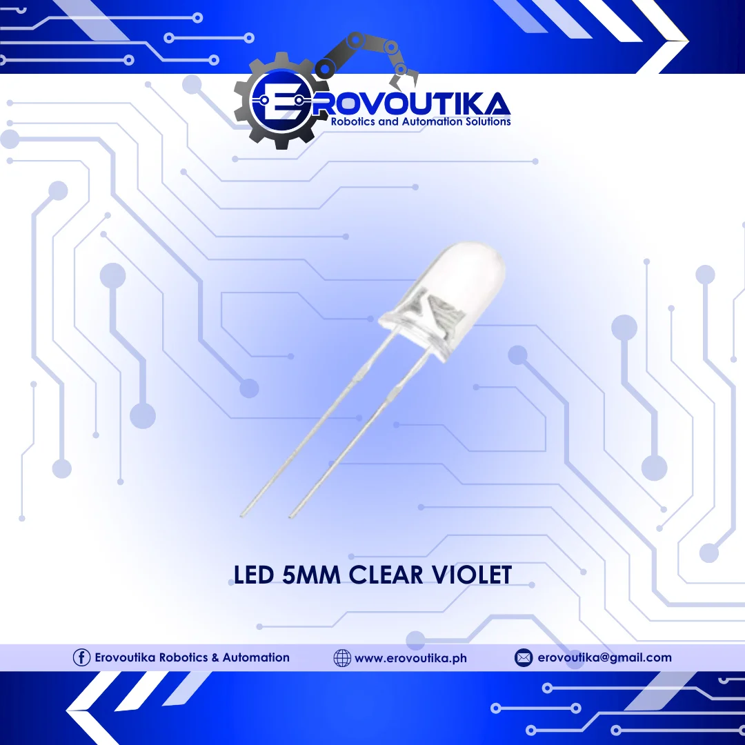 LED 5mm Clear Violet