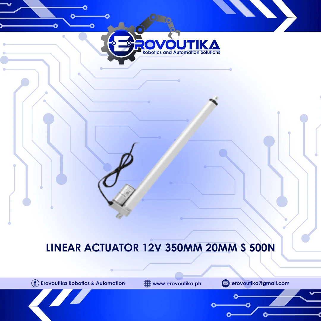 Linear Actuator 12V 350mm 20mm s 500N