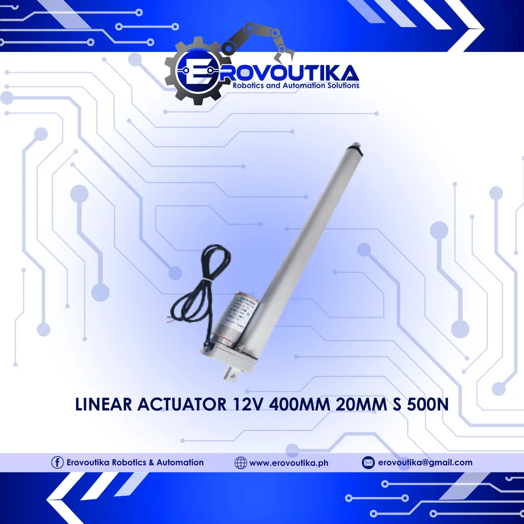 Linear Actuator 12V 400mm 20mm s 500N