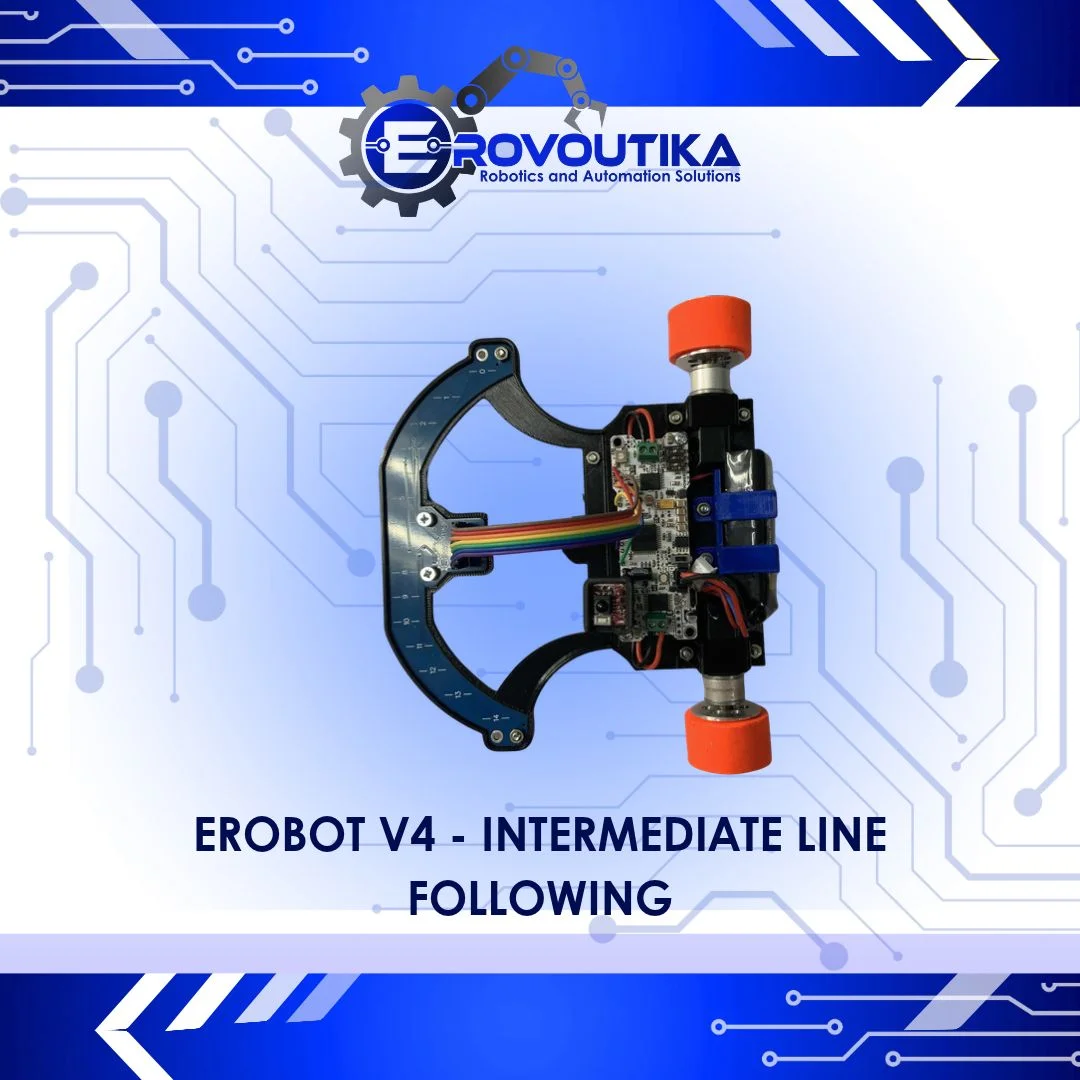 EROBOT V4 - INTERMEDIATE LINE FOLLOWING
